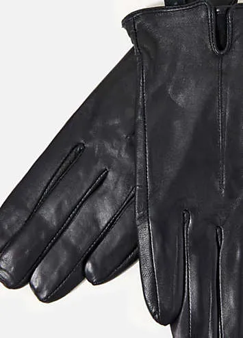 Accessorize Luxe Leather Gloves | Kaleidoscope