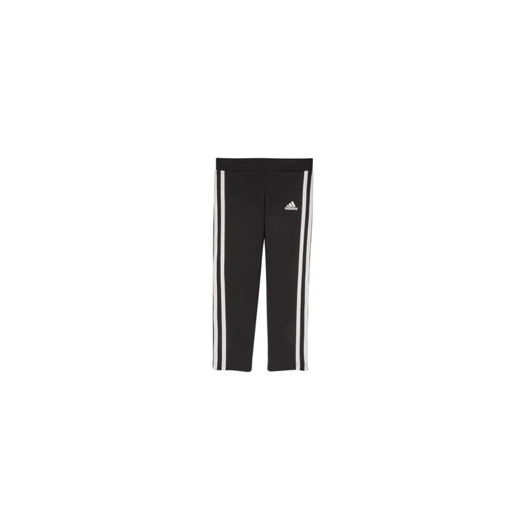 Adidas H65800 LK 3S TIGHT Leggings Bambina Black White