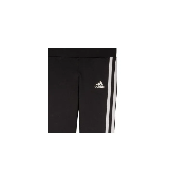 Adidas H65800 LK 3S TIGHT Leggings Bambina Black White