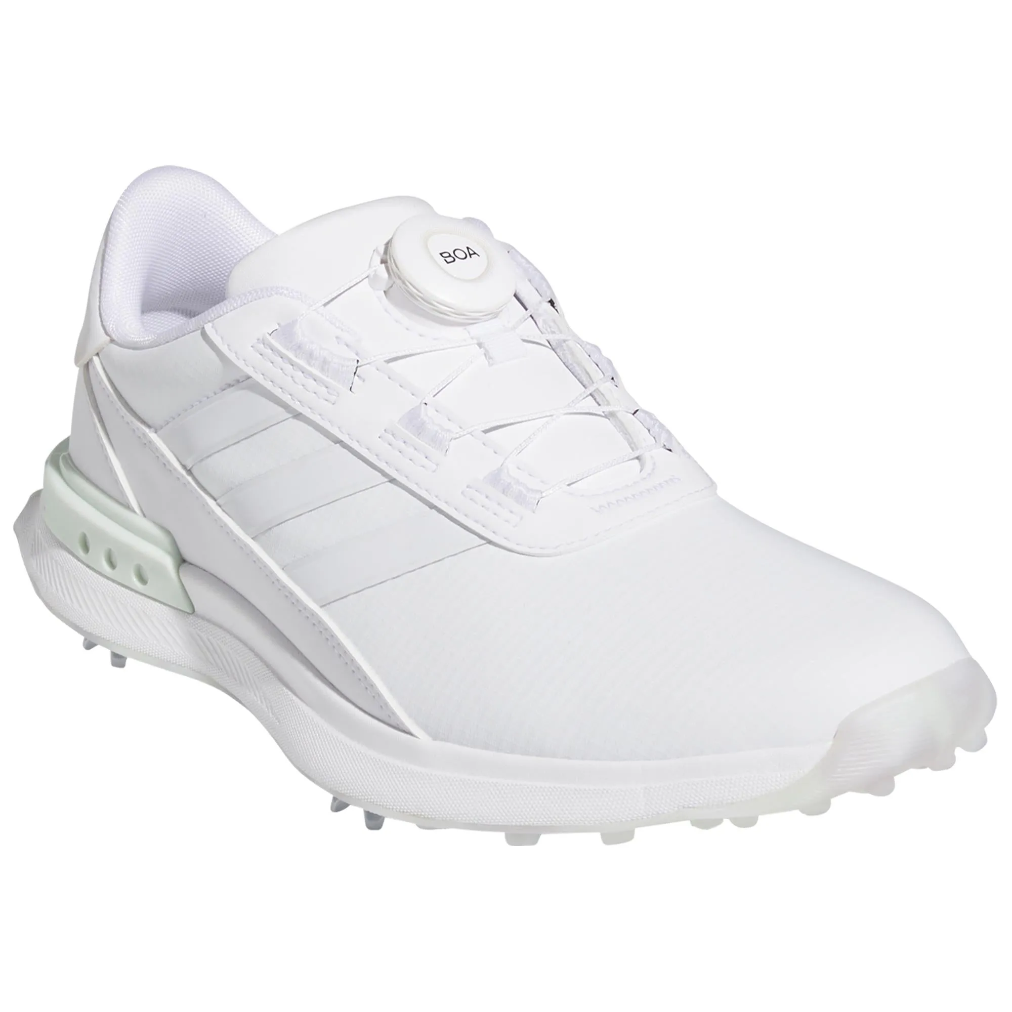 Adidas S2G BOA 24 Ladies Golf Shoes White/Crystal Jade