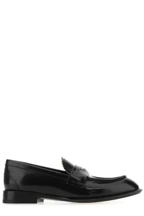 Alexander McQueen Seal Logo Loafers