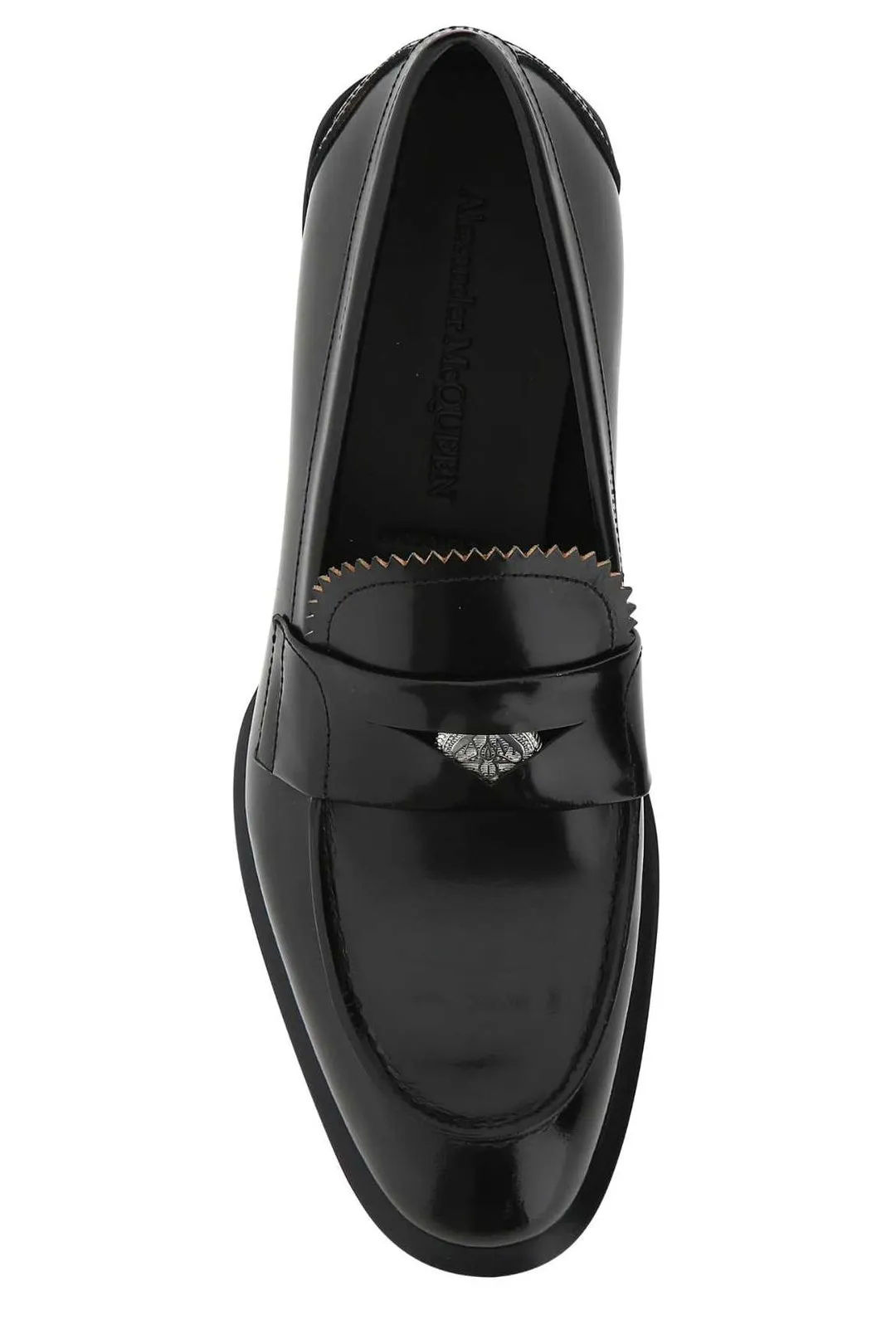 Alexander McQueen Seal Logo Loafers