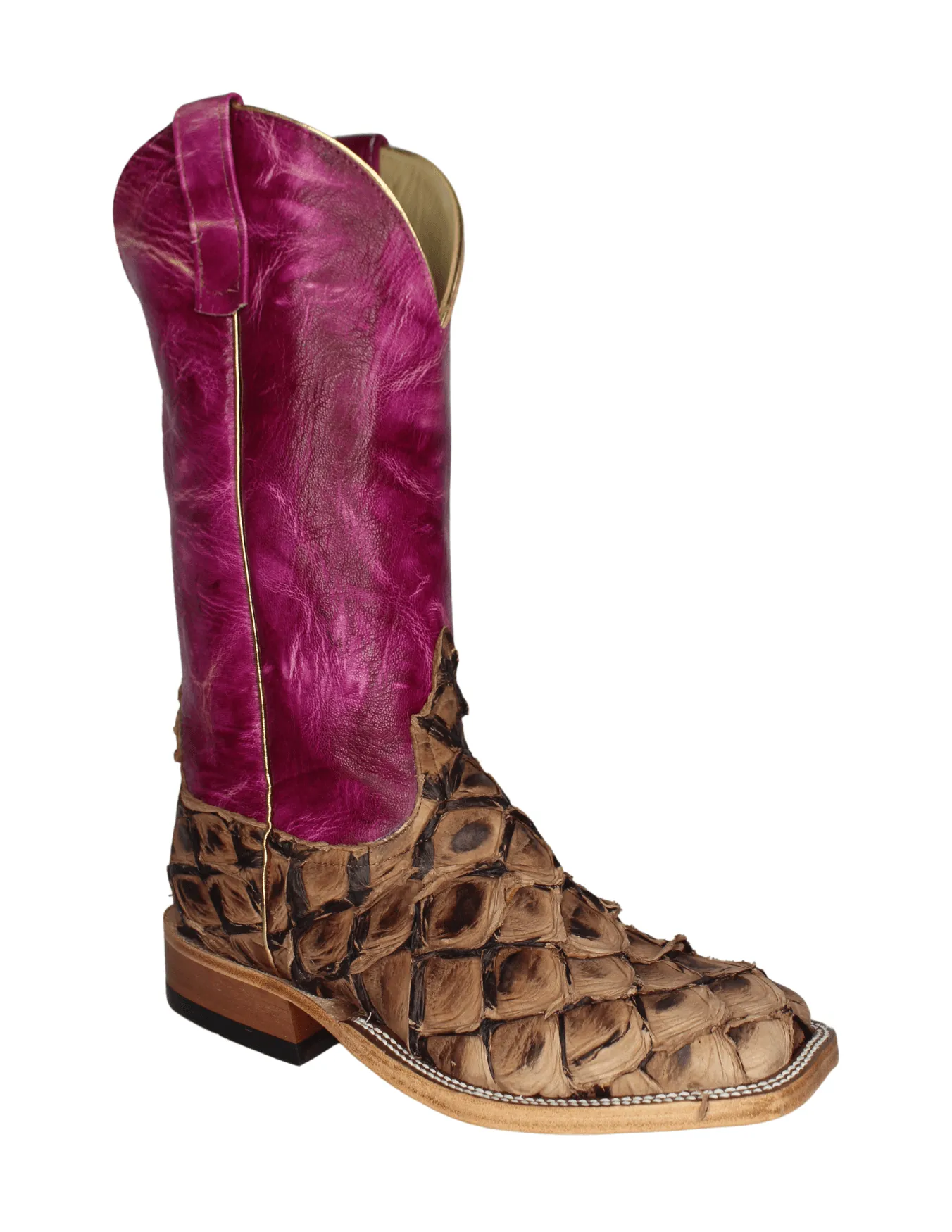 Anderson Bean Mens Hand-Dyed Cigar Matte Big Bass Boots