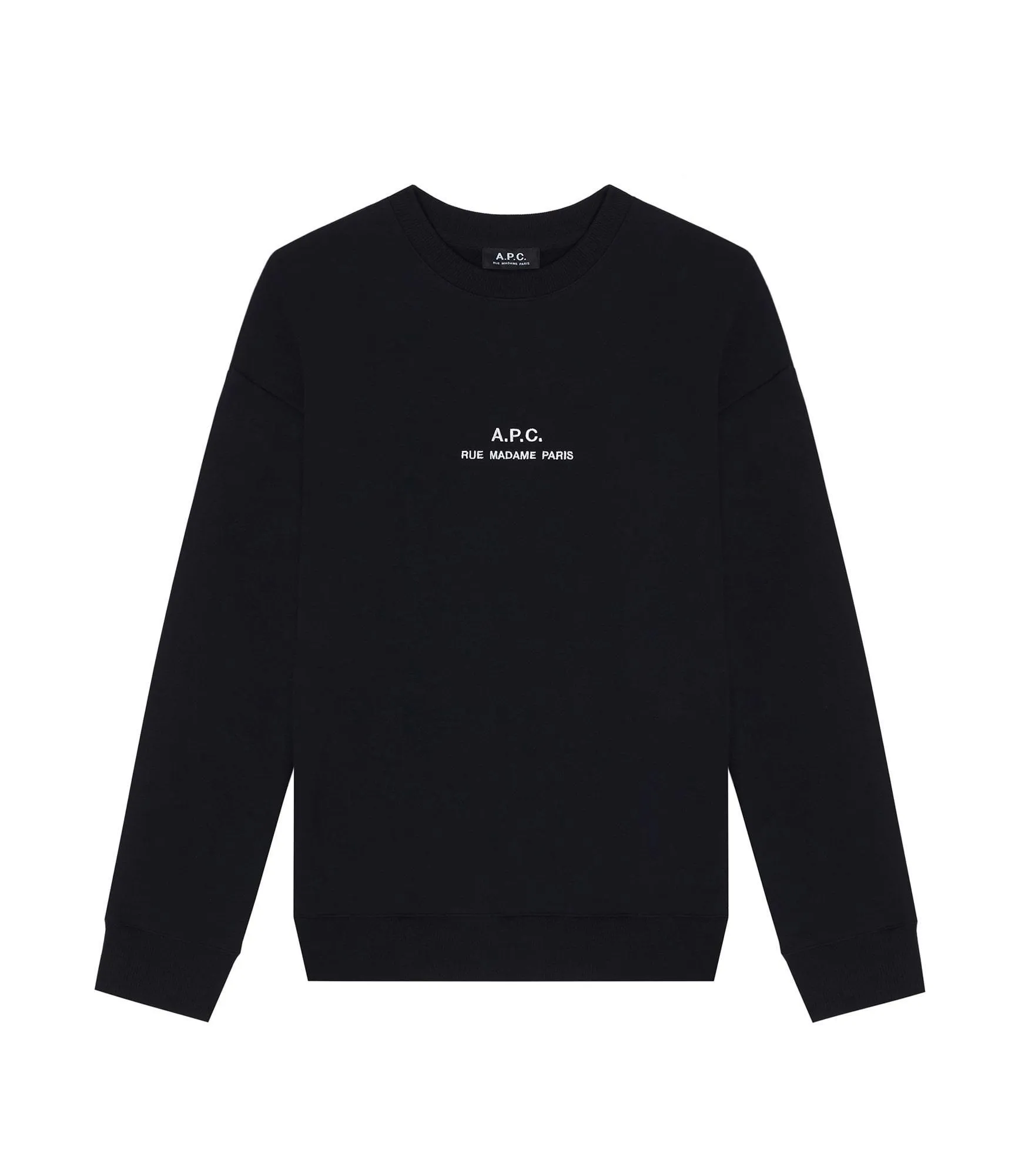 A.P.C.  |Crew Neck Long Sleeves Plain Logo Designers Sweatshirts