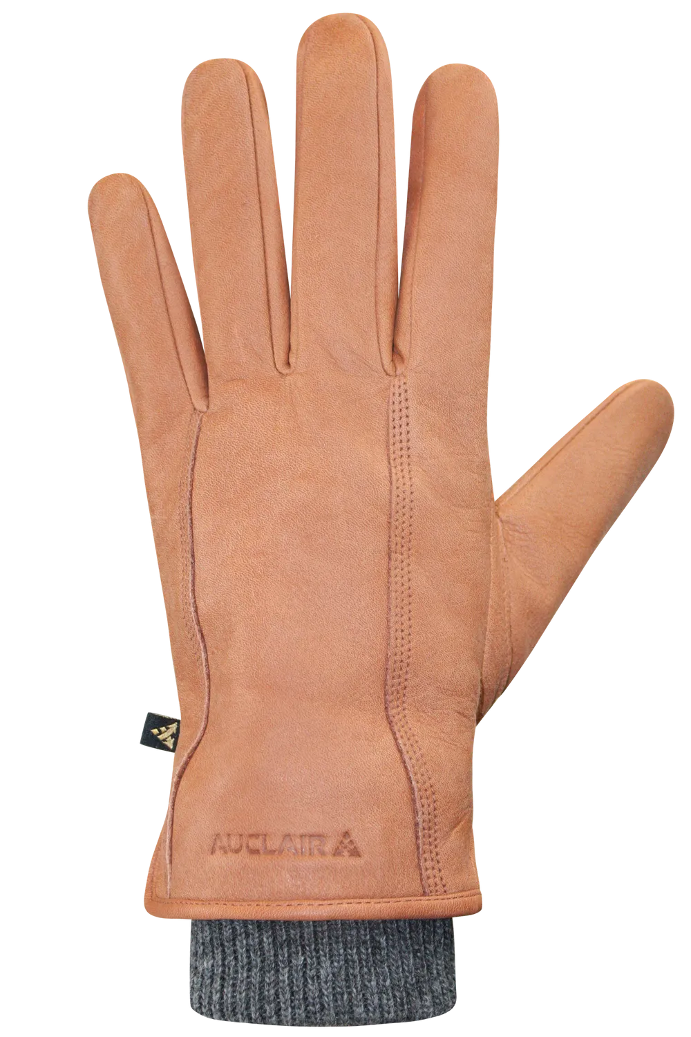 Auclair Aiden Cognac Leather Gloves