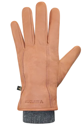 Auclair Aiden Cognac Leather Gloves