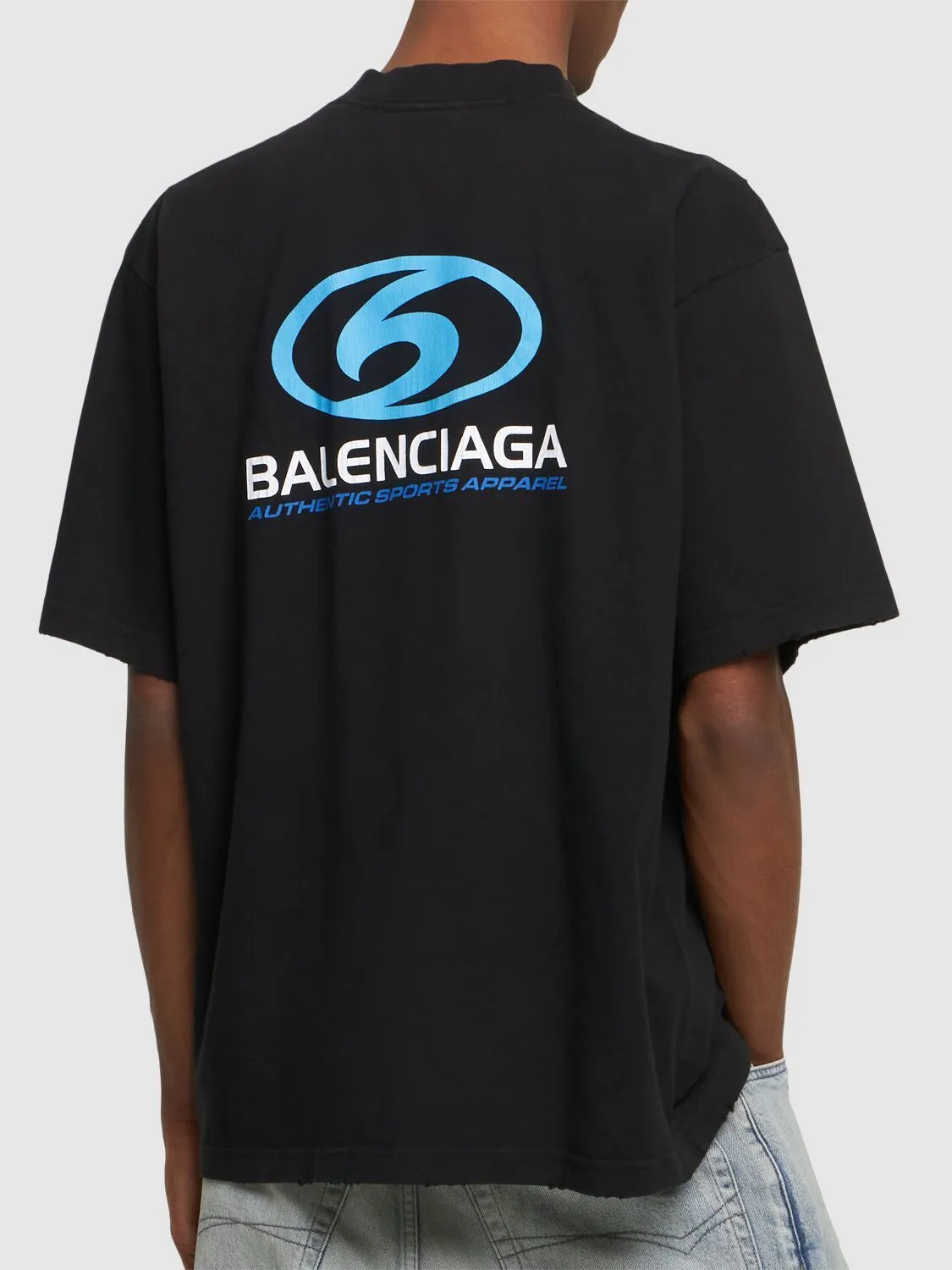 BALENCIAGA  |Crew Neck Pullovers Unisex Street Style Plain Cotton