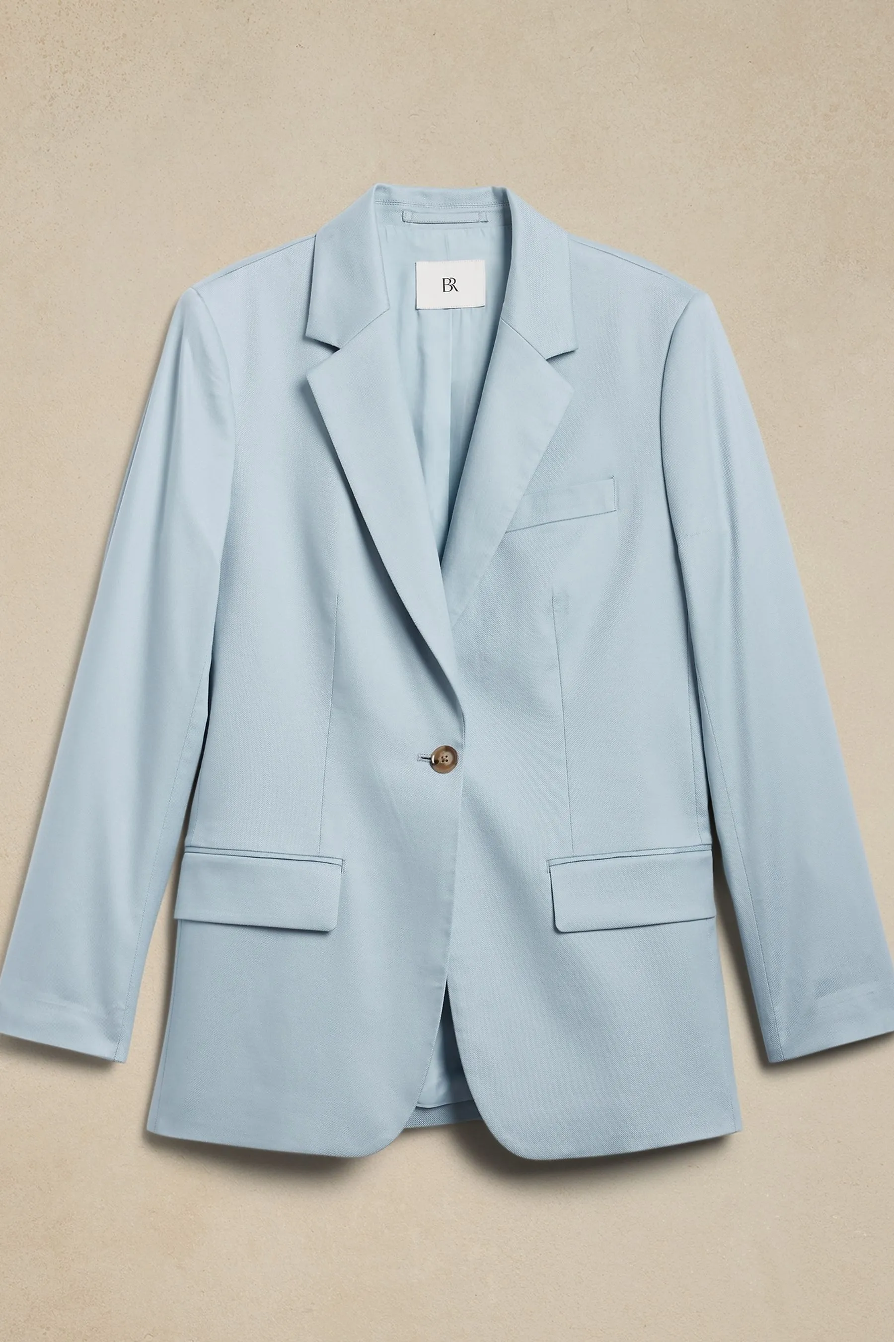 Banana Republic Blue Carmel Relaxed Blazer