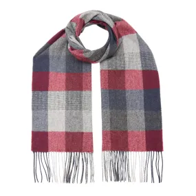 BARBOUR Tattersall Fringed Scarf - TN27