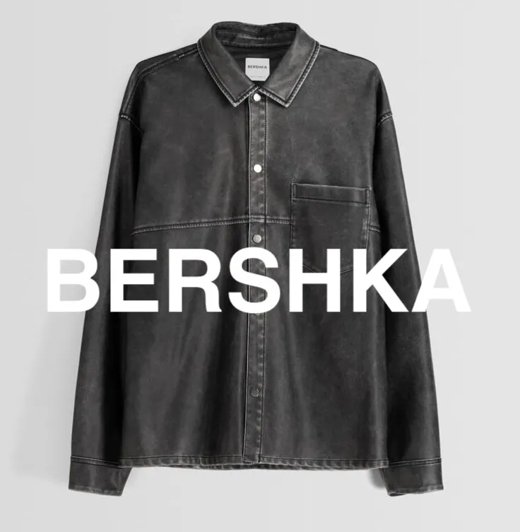 Bershka  |Faux Fur Long Sleeves Shirts