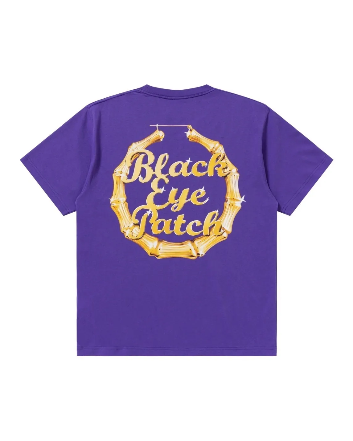 BlackEyePatch  |Crew Neck Pullovers Unisex Street Style Short Sleeves Logo