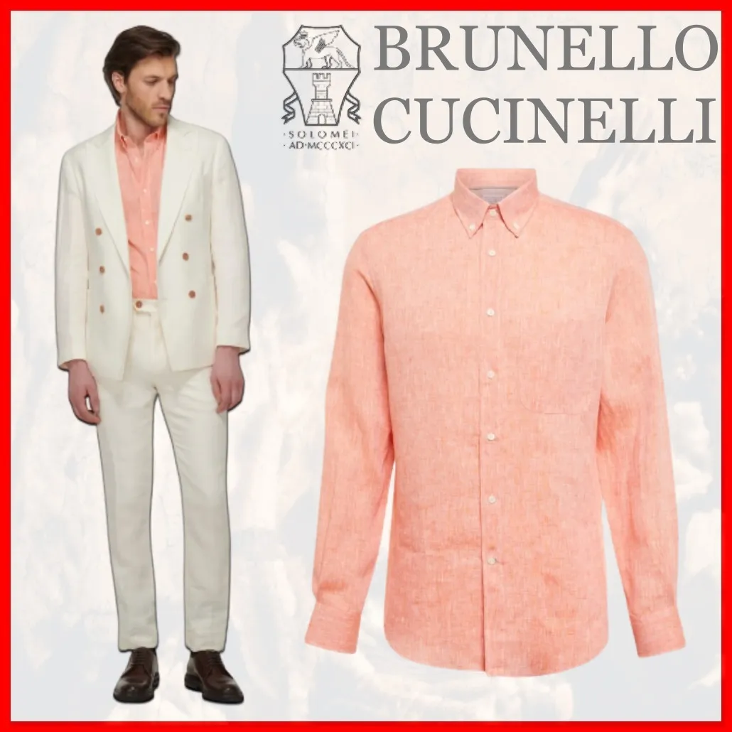 BRUNELLO CUCINELLI  |Long Sleeves Cotton Polos