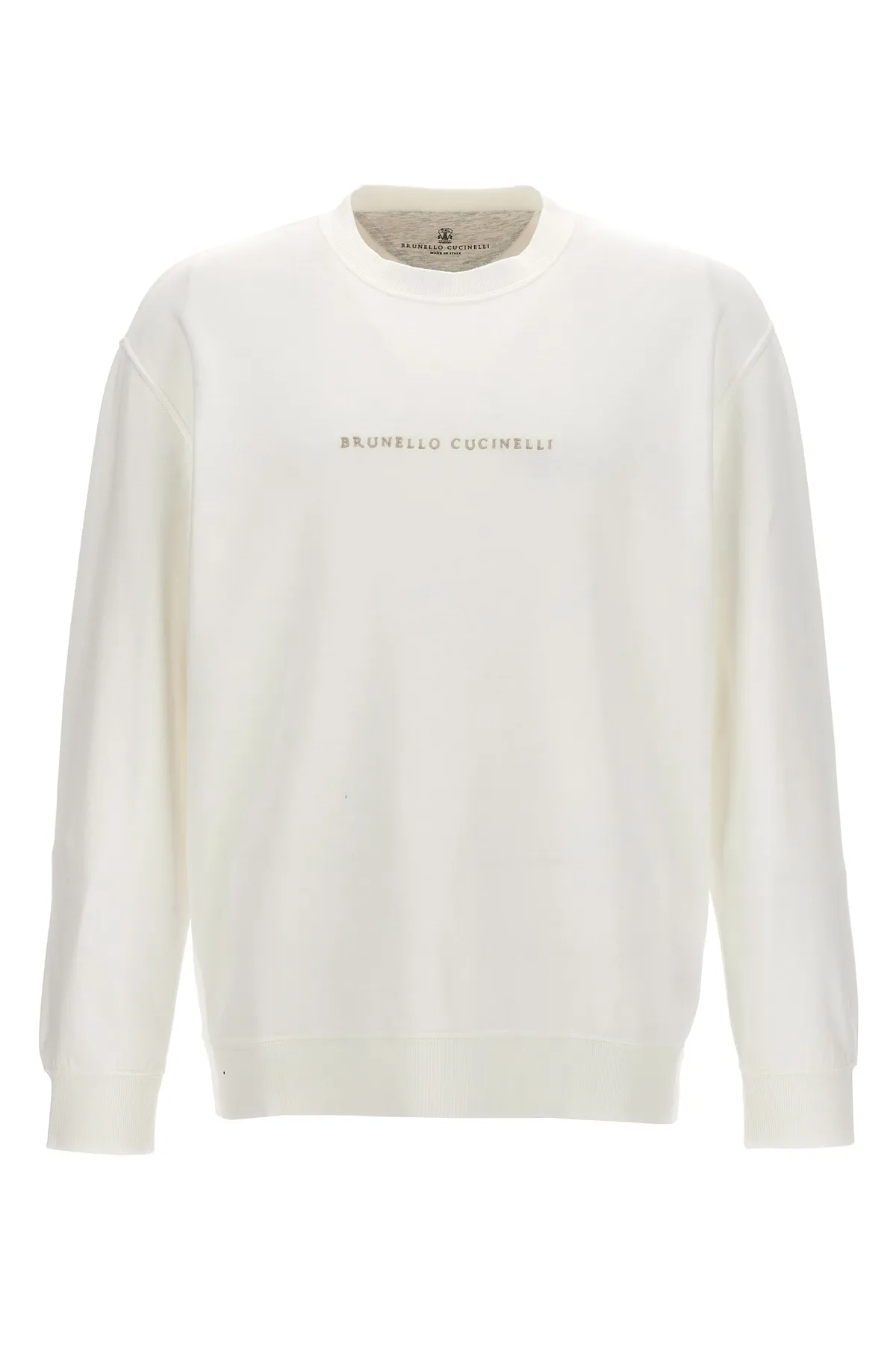 BRUNELLO CUCINELLI  |Long Sleeves Logo Sweatshirts