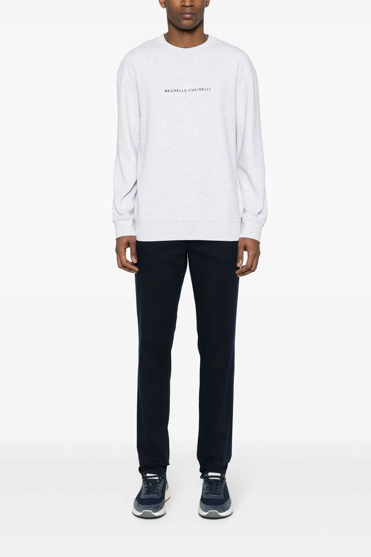 BRUNELLO CUCINELLI  |Long Sleeves Logo Sweatshirts