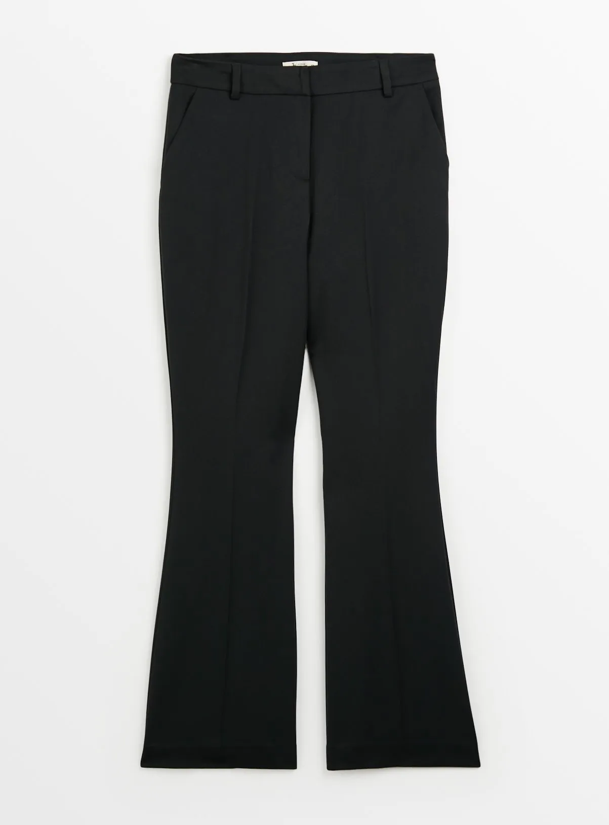 Buy Black Kick Flare Trousers 20S | Trousers | Tu