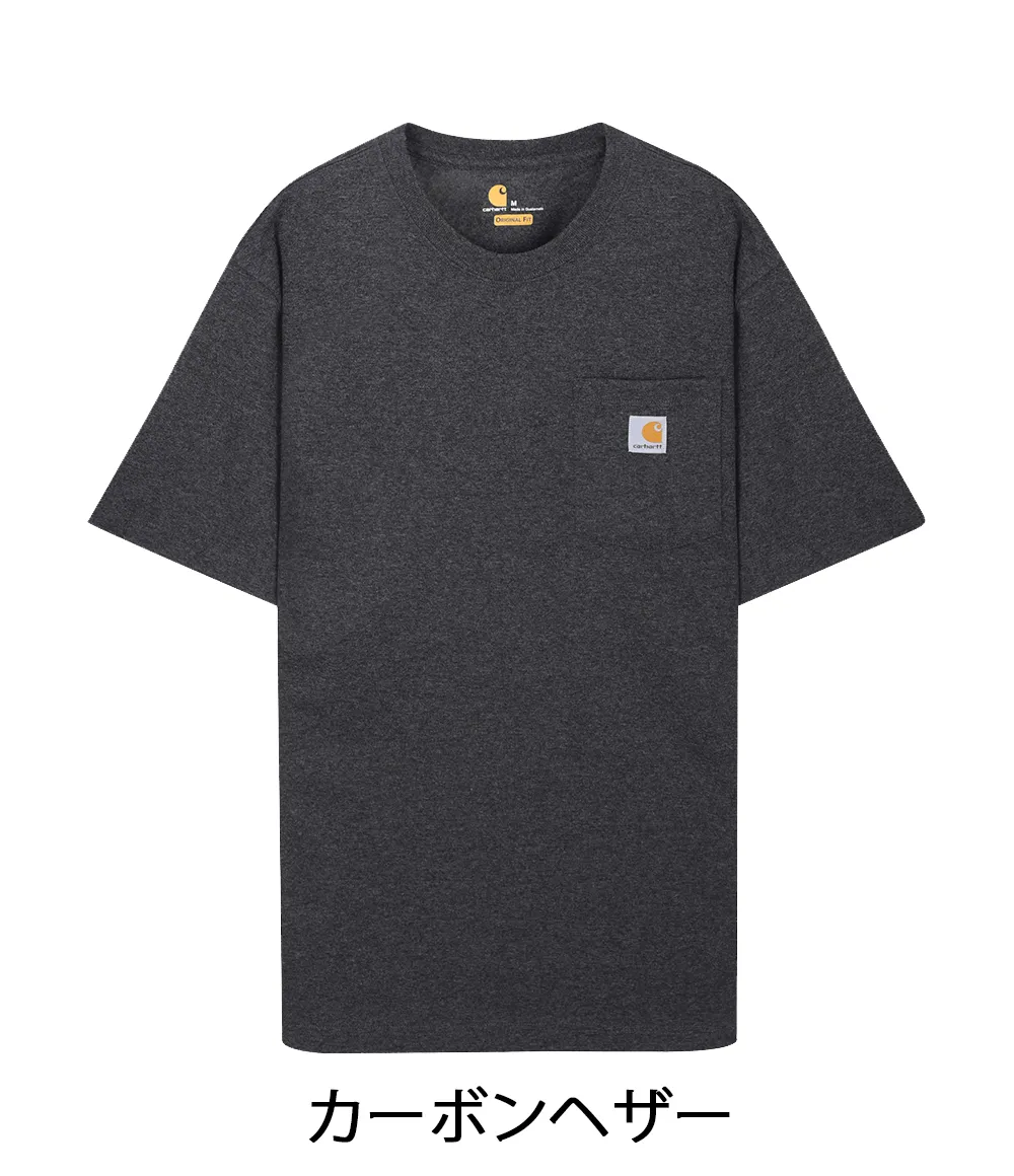 Carhartt  |Crew Neck Pullovers Unisex Street Style Cotton Short Sleeves