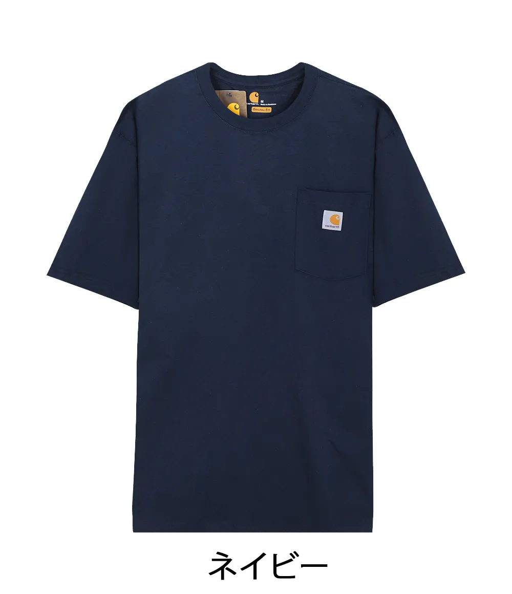 Carhartt  |Crew Neck Pullovers Unisex Street Style Cotton Short Sleeves