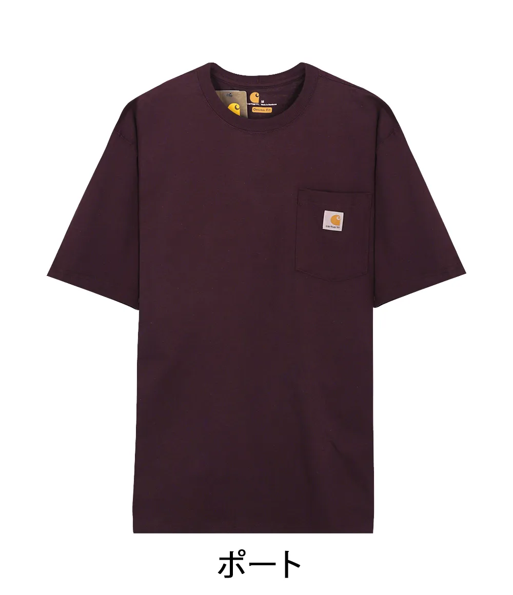 Carhartt  |Crew Neck Pullovers Unisex Street Style Cotton Short Sleeves