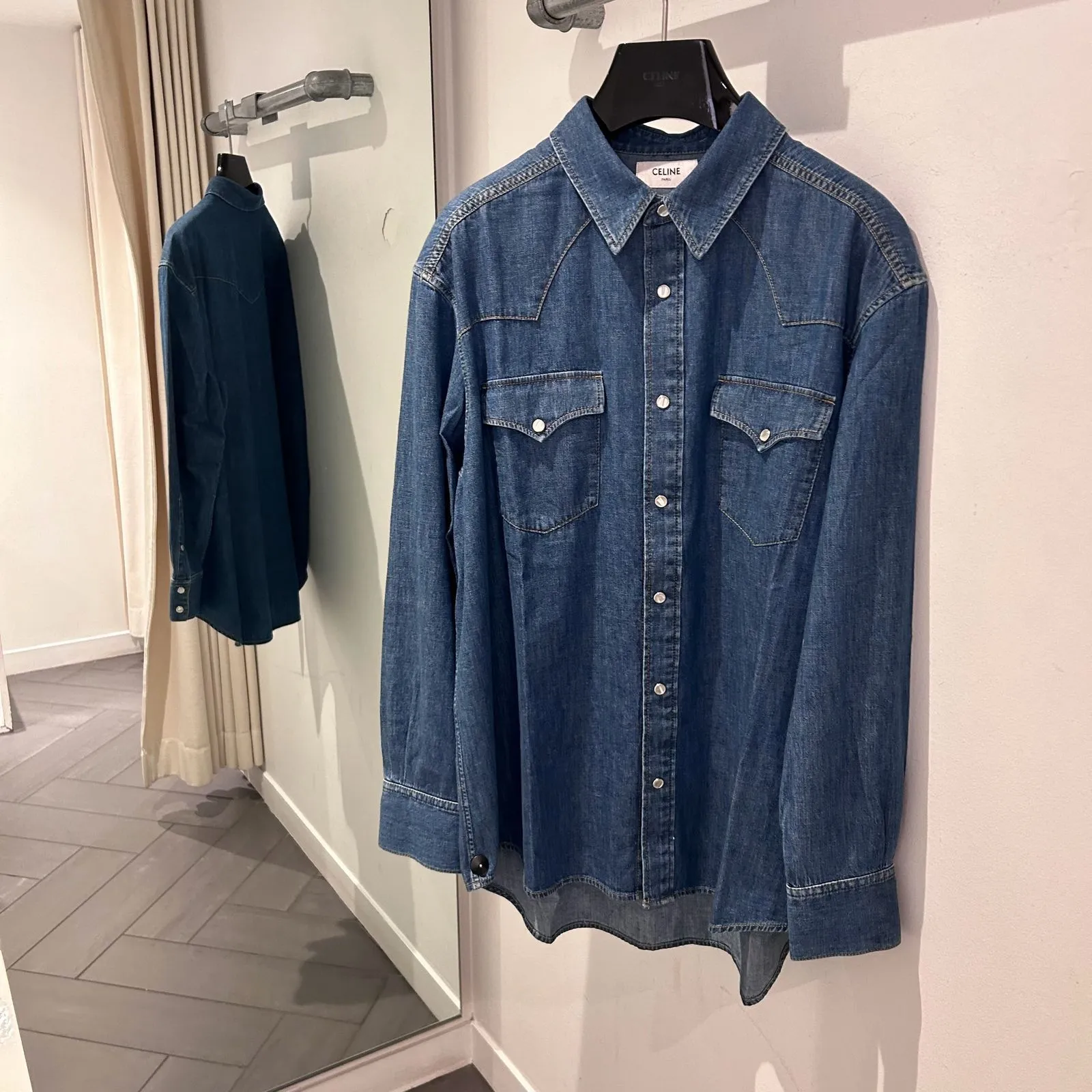 CELINE  |Long Sleeves Luxury Outlet Shirts