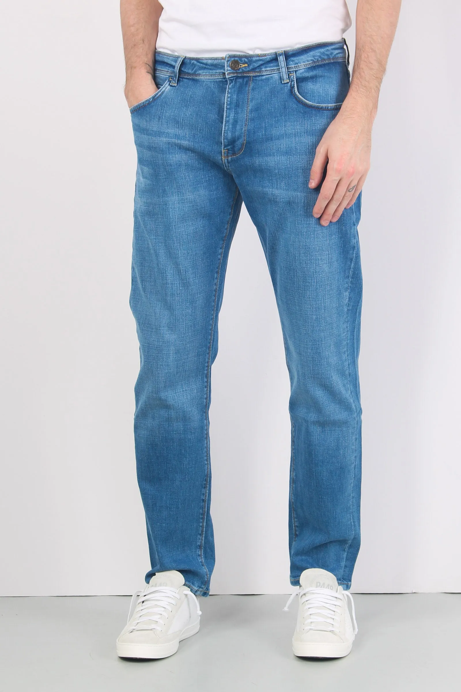 Denim Regular Denim Medio