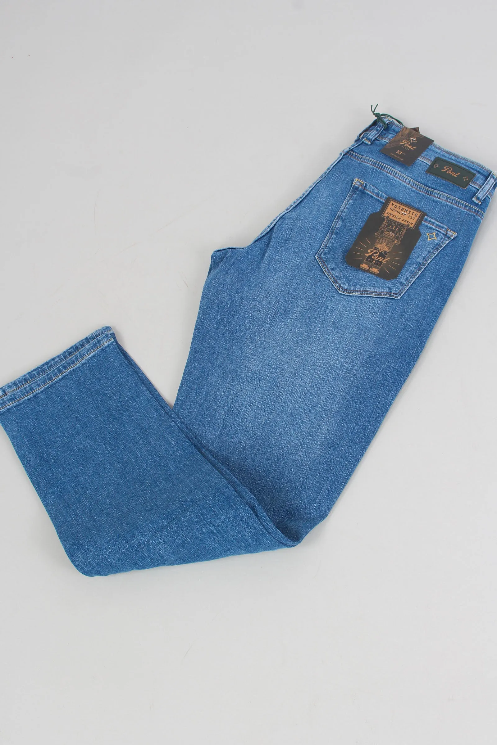 Denim Regular Denim Medio