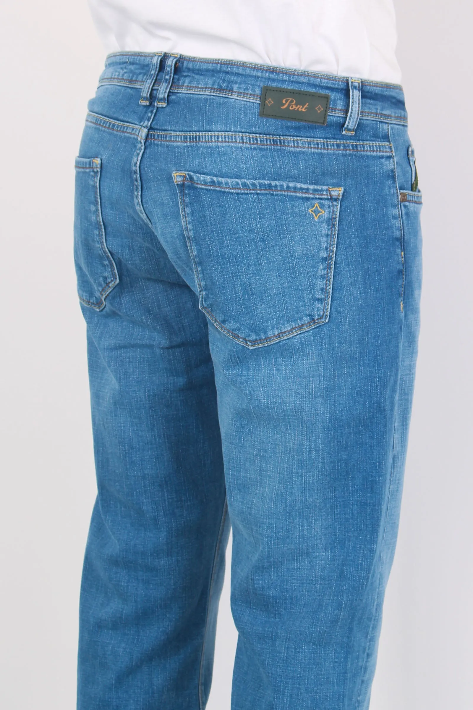 Denim Regular Denim Medio