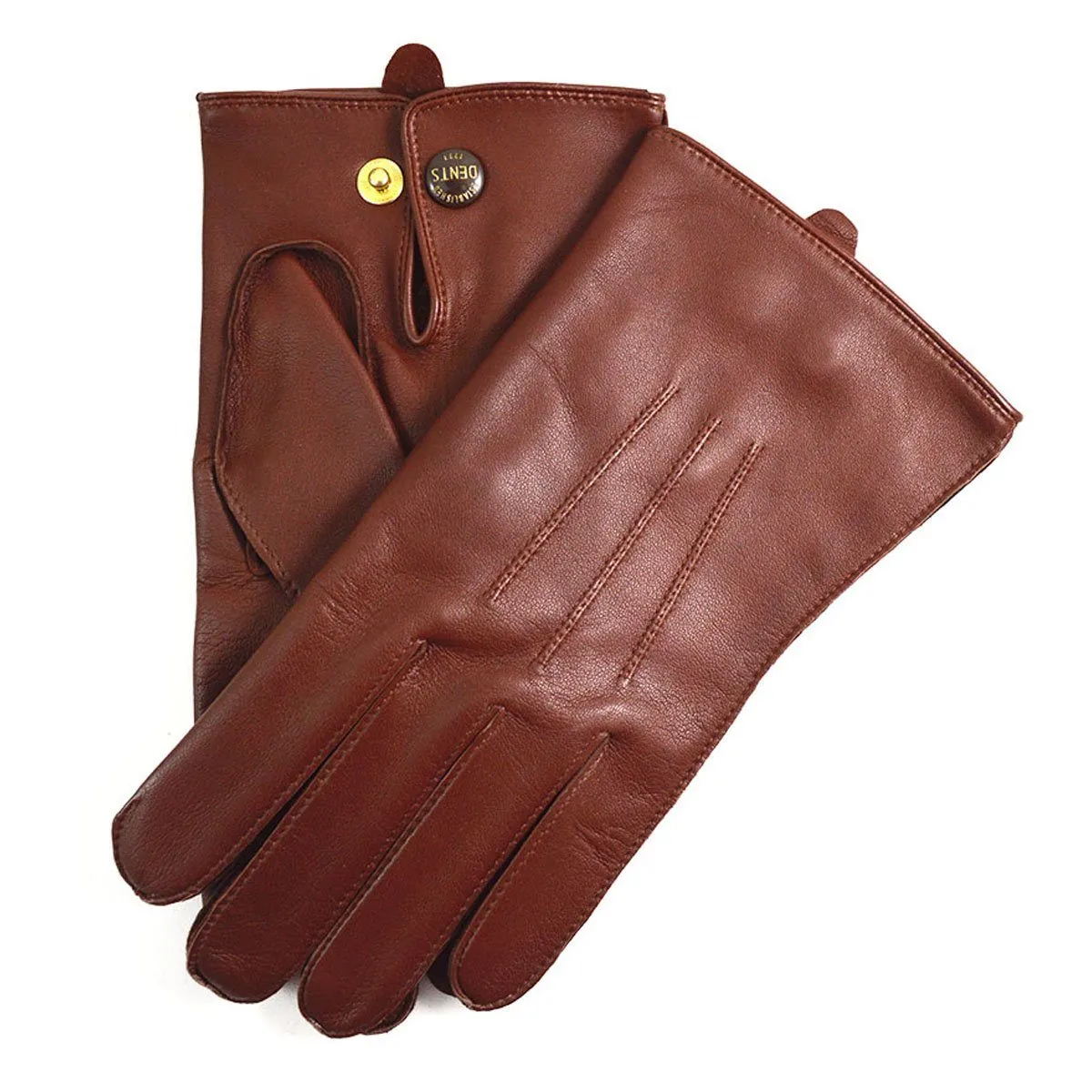 DENTS SANDHURST Unlined Leather Officers Gloves