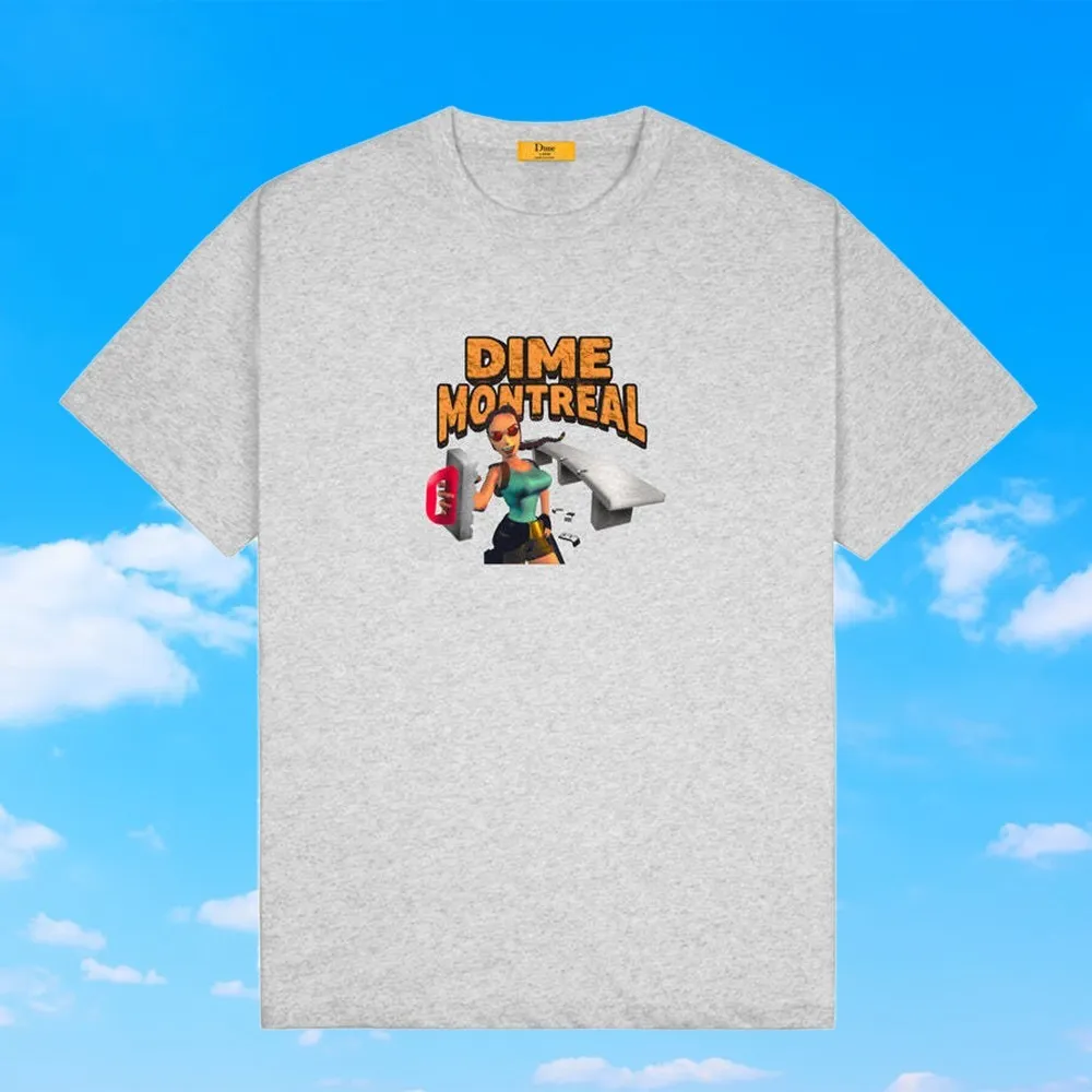 Dime  |Crew Neck Pullovers Unisex Street Style Cotton Short Sleeves