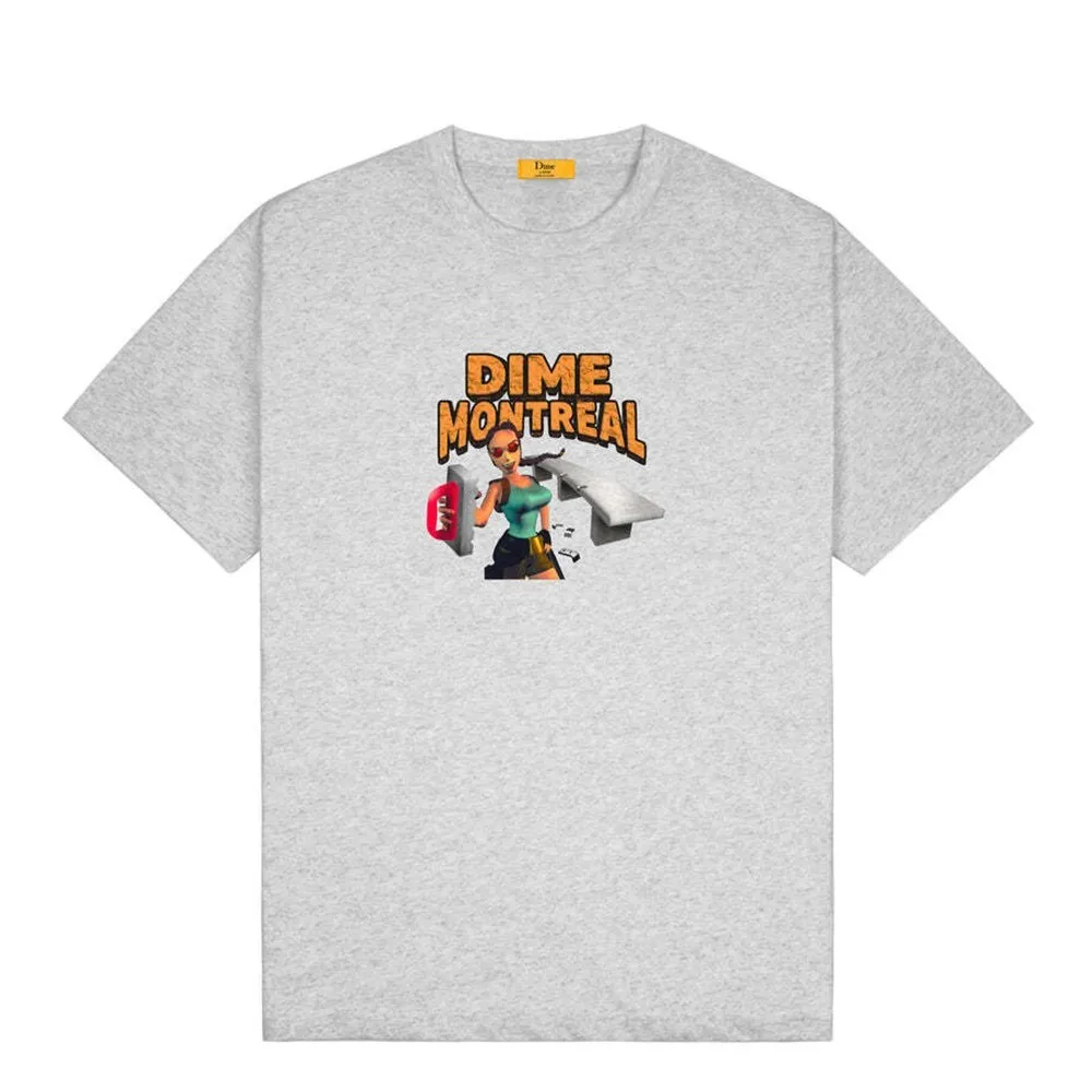 Dime  |Crew Neck Pullovers Unisex Street Style Cotton Short Sleeves