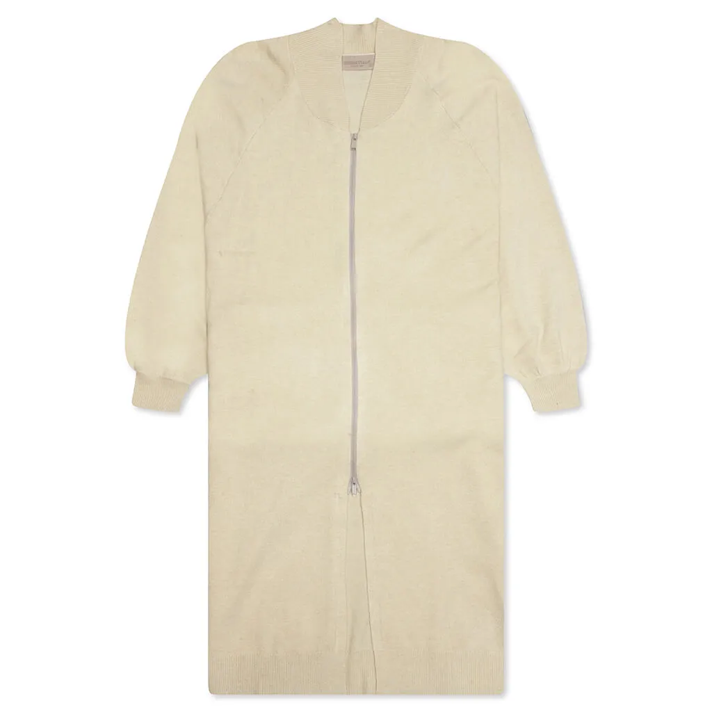 Essentials Women's Long Cardigan - Wheat