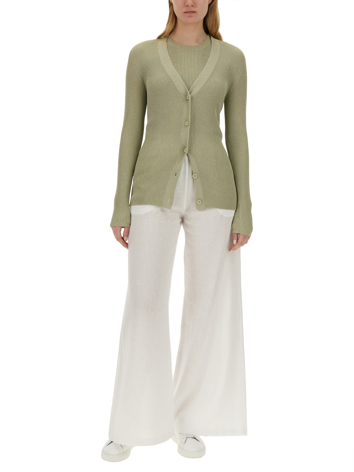 FABIANA FILIPPI    V-NECK CARDIGAN