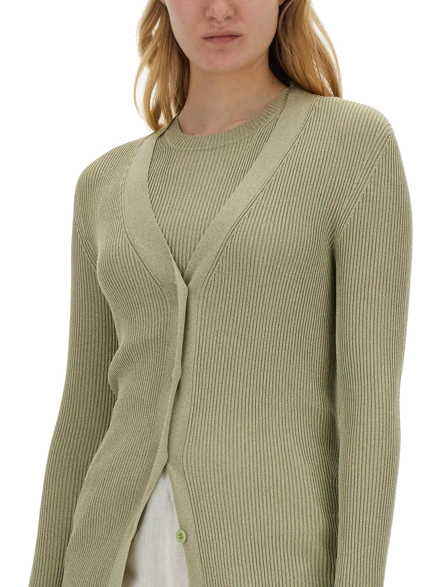 FABIANA FILIPPI    V-NECK CARDIGAN