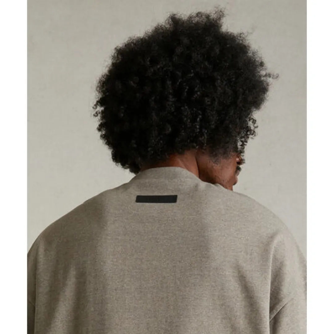 FEAR OF GOD  |Crew Neck Pullovers Unisex Street Style Short Sleeves Logo