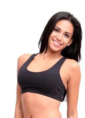 Final Sale! Equilibrium Activewear Spider Back Bra Top T415