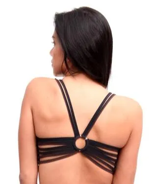 Final Sale! Equilibrium Activewear Spider Back Bra Top T415