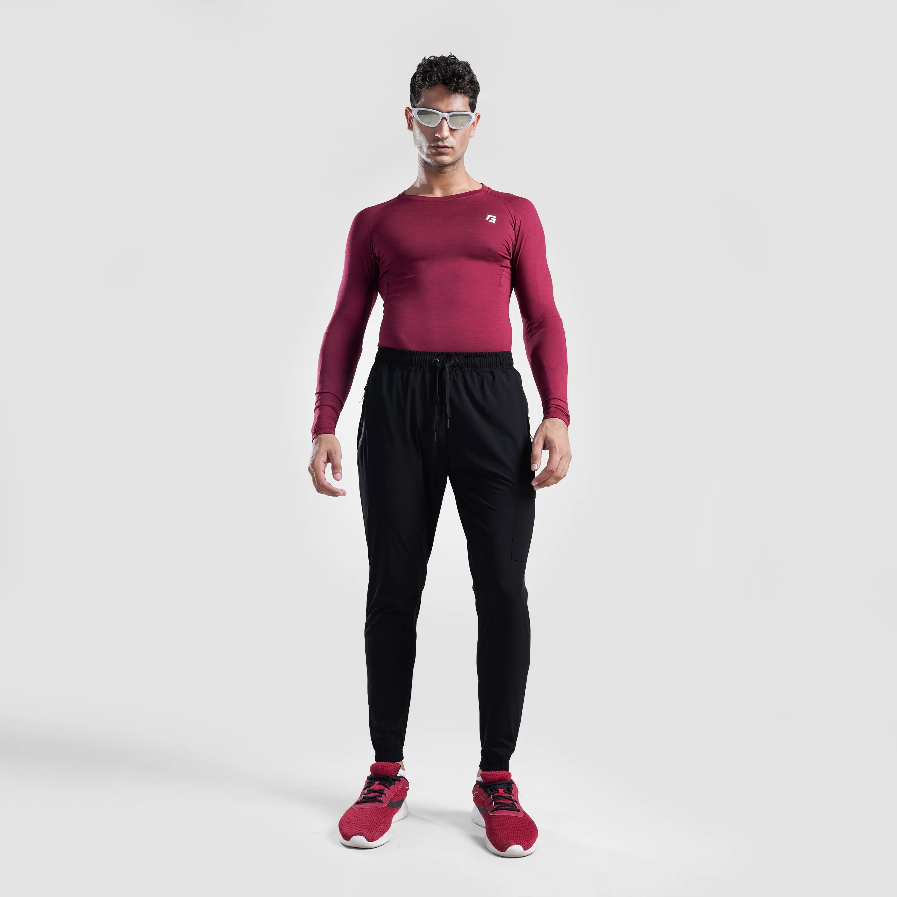 GA Compression Long Sleeves 2.0 (Maroon)