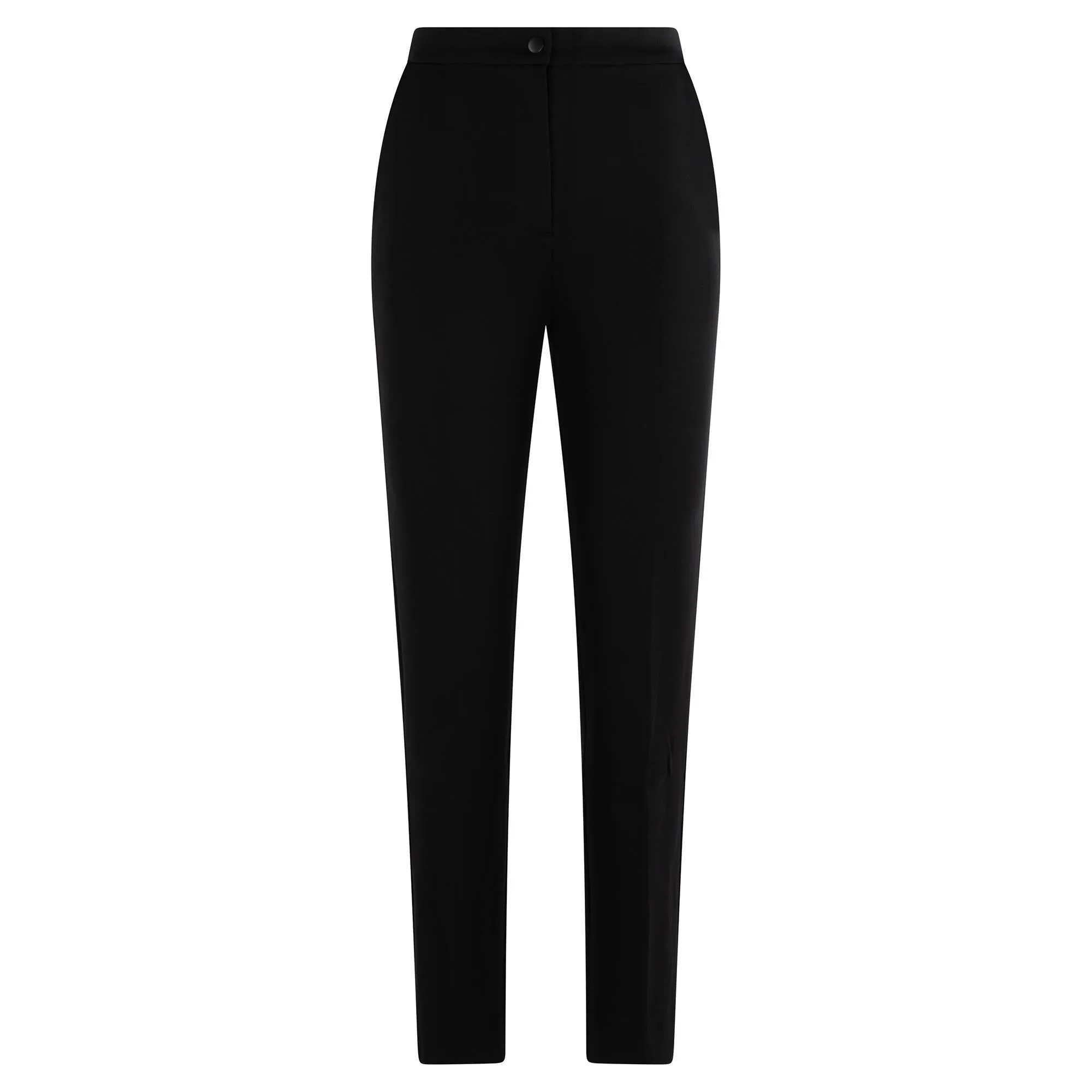 G/FORE Double Knit Cigarette High Rise Stretch Ladies Golf Trousers Onyx