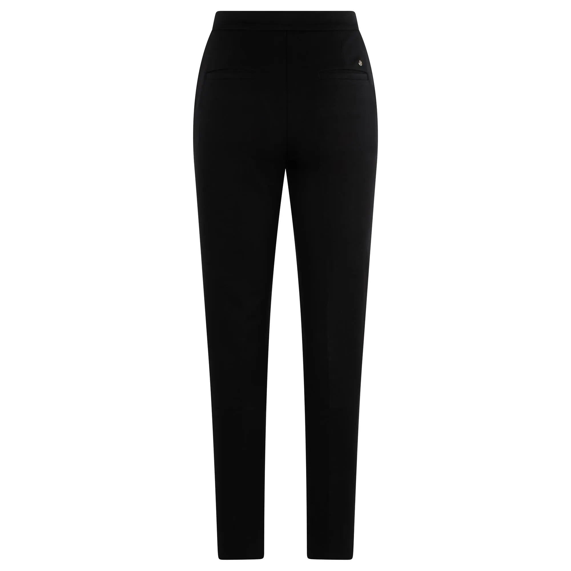 G/FORE Double Knit Cigarette High Rise Stretch Ladies Golf Trousers Onyx