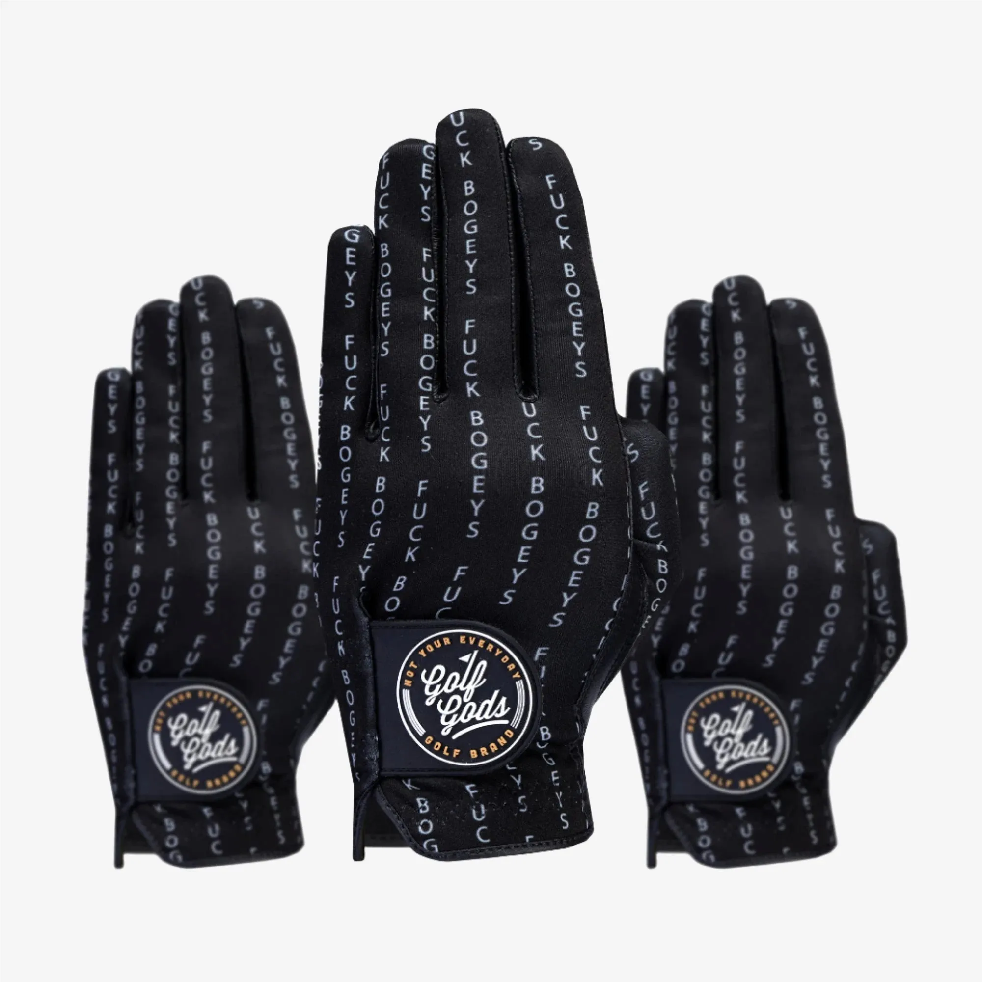 Golf Glove 'Fuck Bogeys' 3 PACK