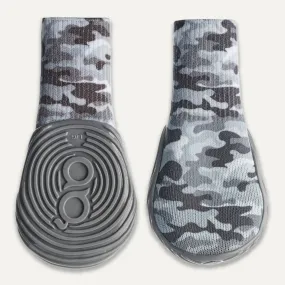 Gooeez Regular Printed Dog Boots (2-pack) S Camo/Grey