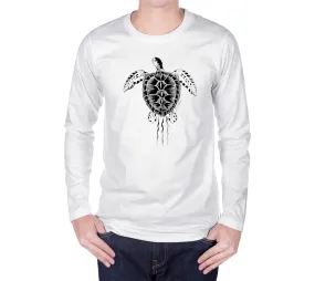 Green Turtle Long Sleeves Uni-shirt