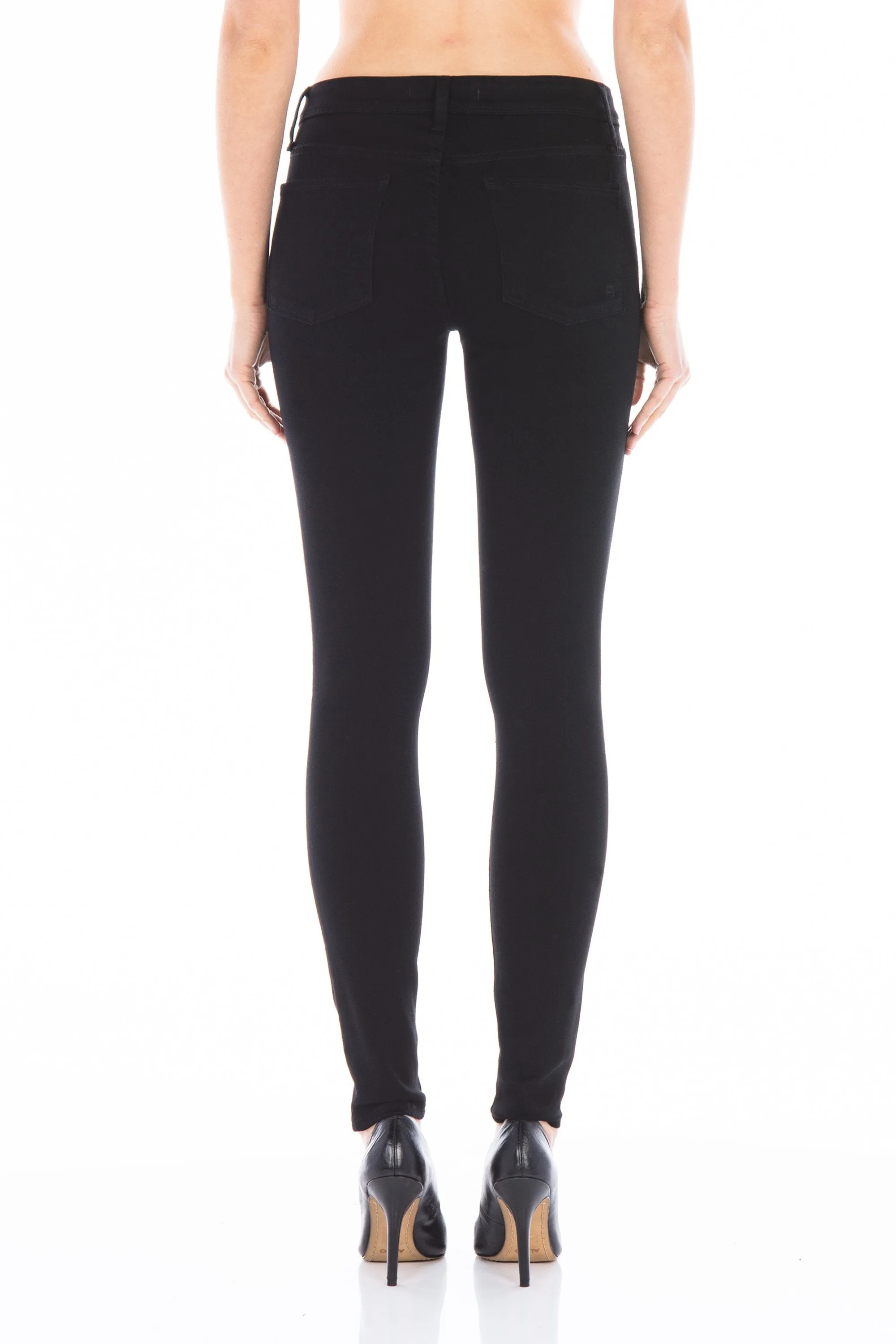 GWEN HIGH RISE SKINNY IN JETT