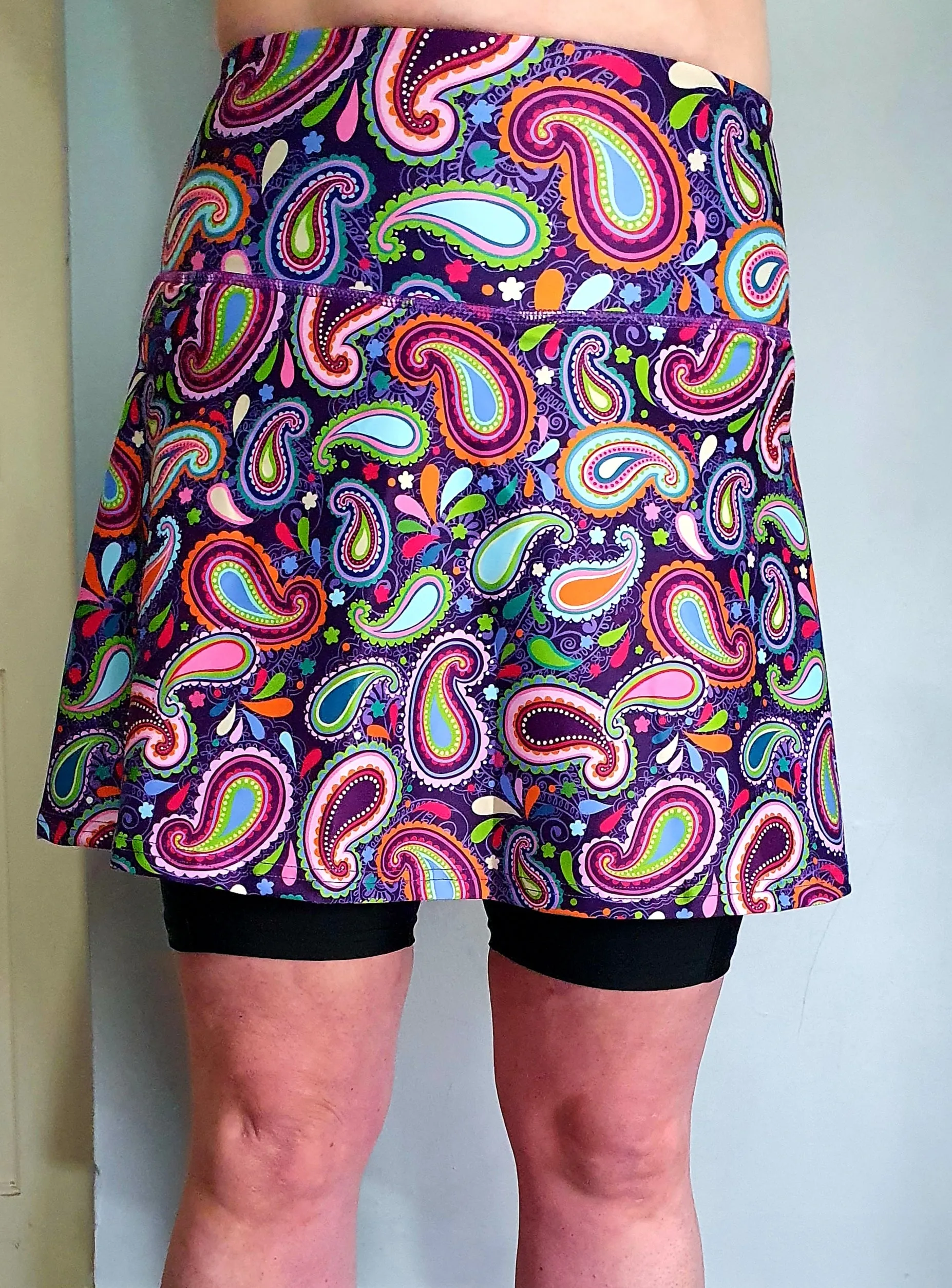 HI Activewear Skort - Paisley Passion