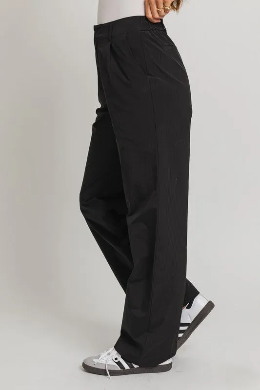 High Waist Wide Leg Active Trouser