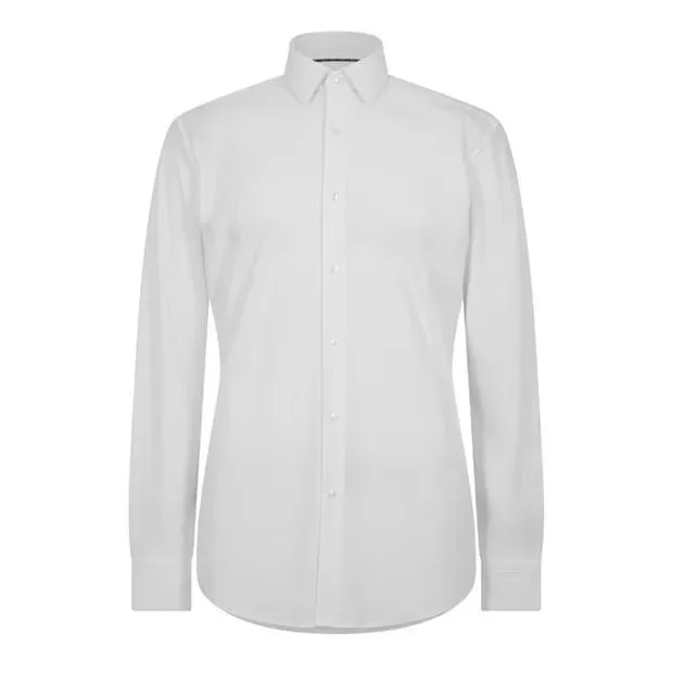 Hugo Boss  |Long Sleeves Plain Shirts