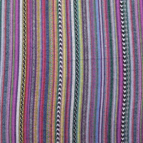 Indian Cotton Colourwoven Stripe - A Quiver of Arrows