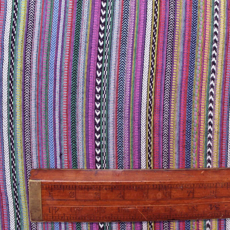 Indian Cotton Colourwoven Stripe - A Quiver of Arrows