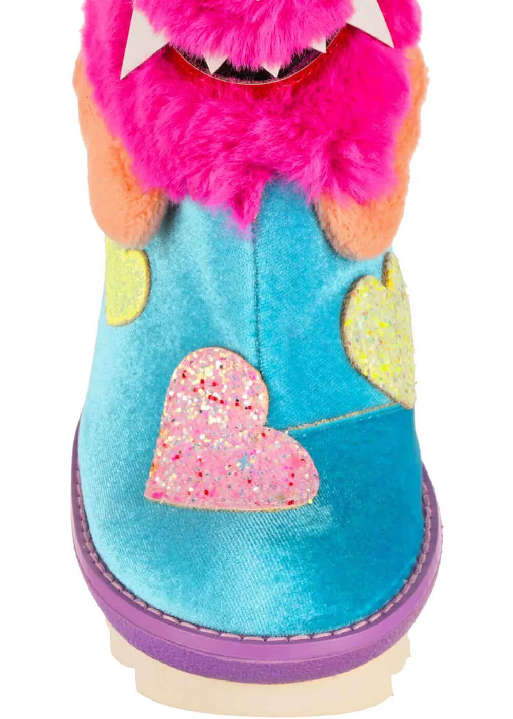 Irregular Choice One Eyed Wonder Monsters 80's Boots Aqua