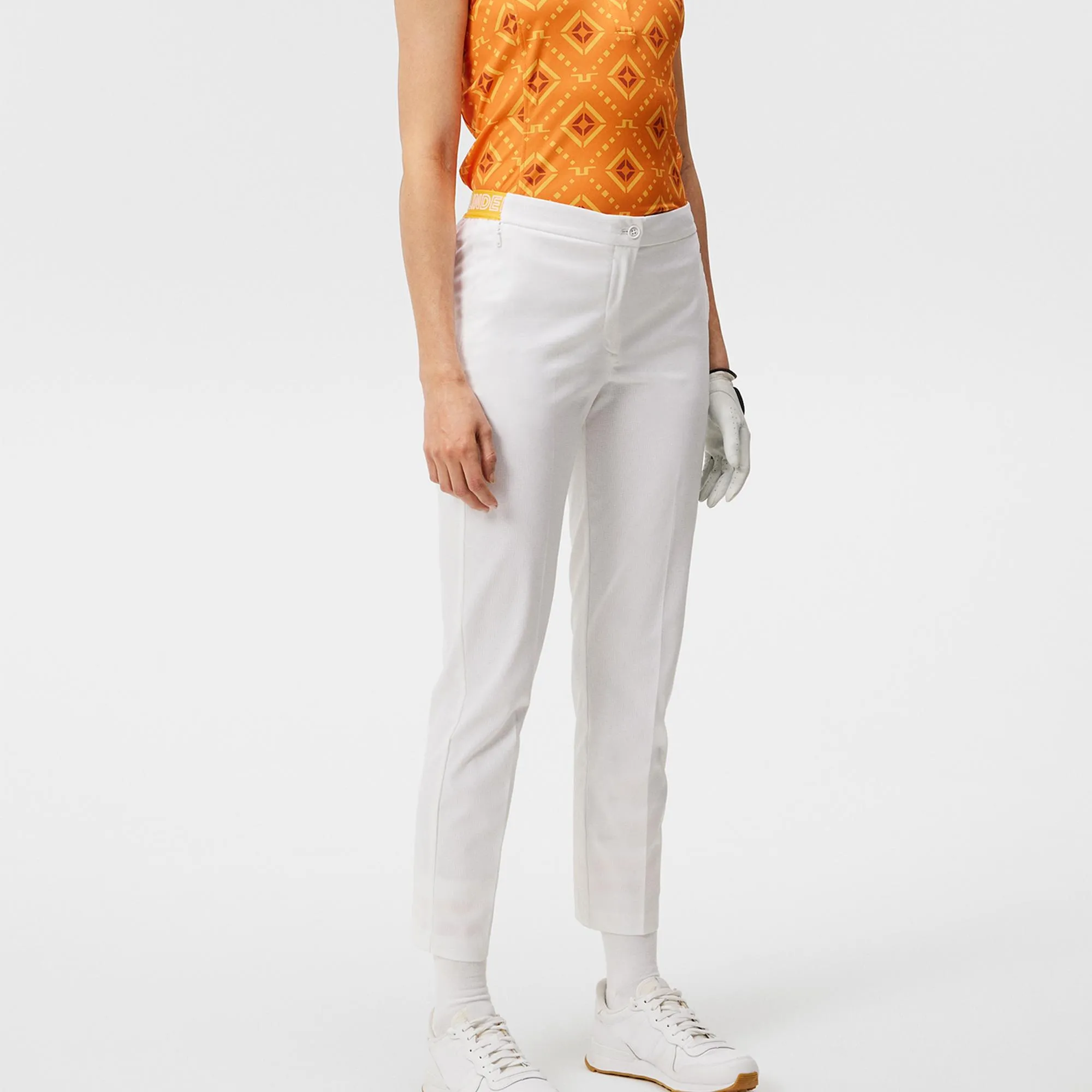 J Lindeberg Eleonora Ladies Golf Pant White