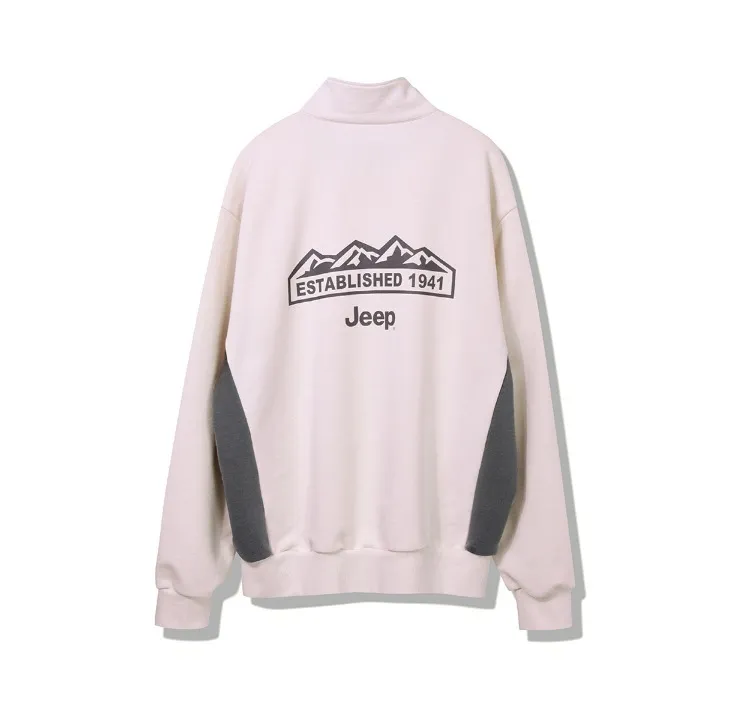 JEEP  |Unisex Long Sleeves Logo Sweatshirts